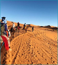 4 day tour from Chefchaouen to Sahara and Marrakech